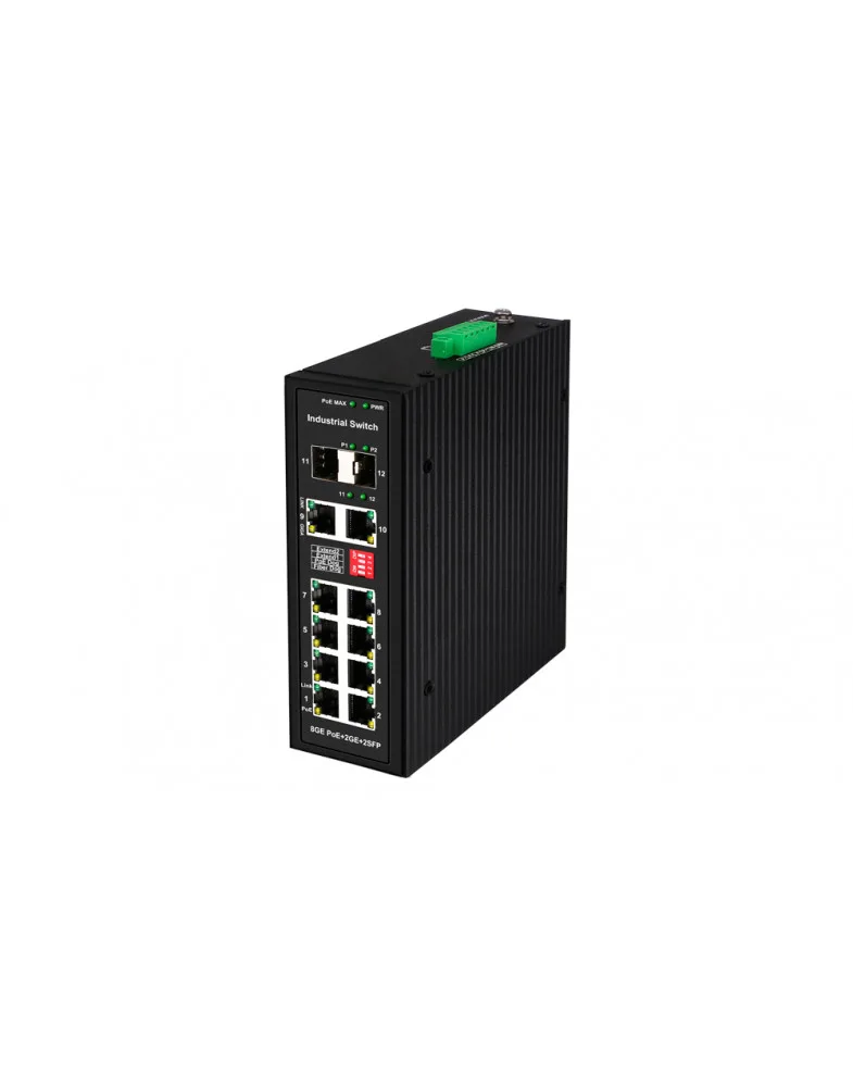 PoE коммутатор Gigabit Ethernet 10 портов NST — фото