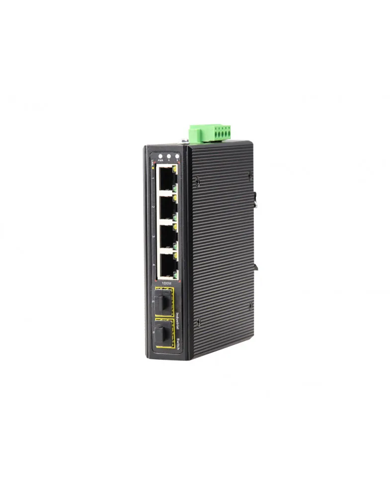 Коммутатор 4 GE RJ45 2 GE SFP NST — фото