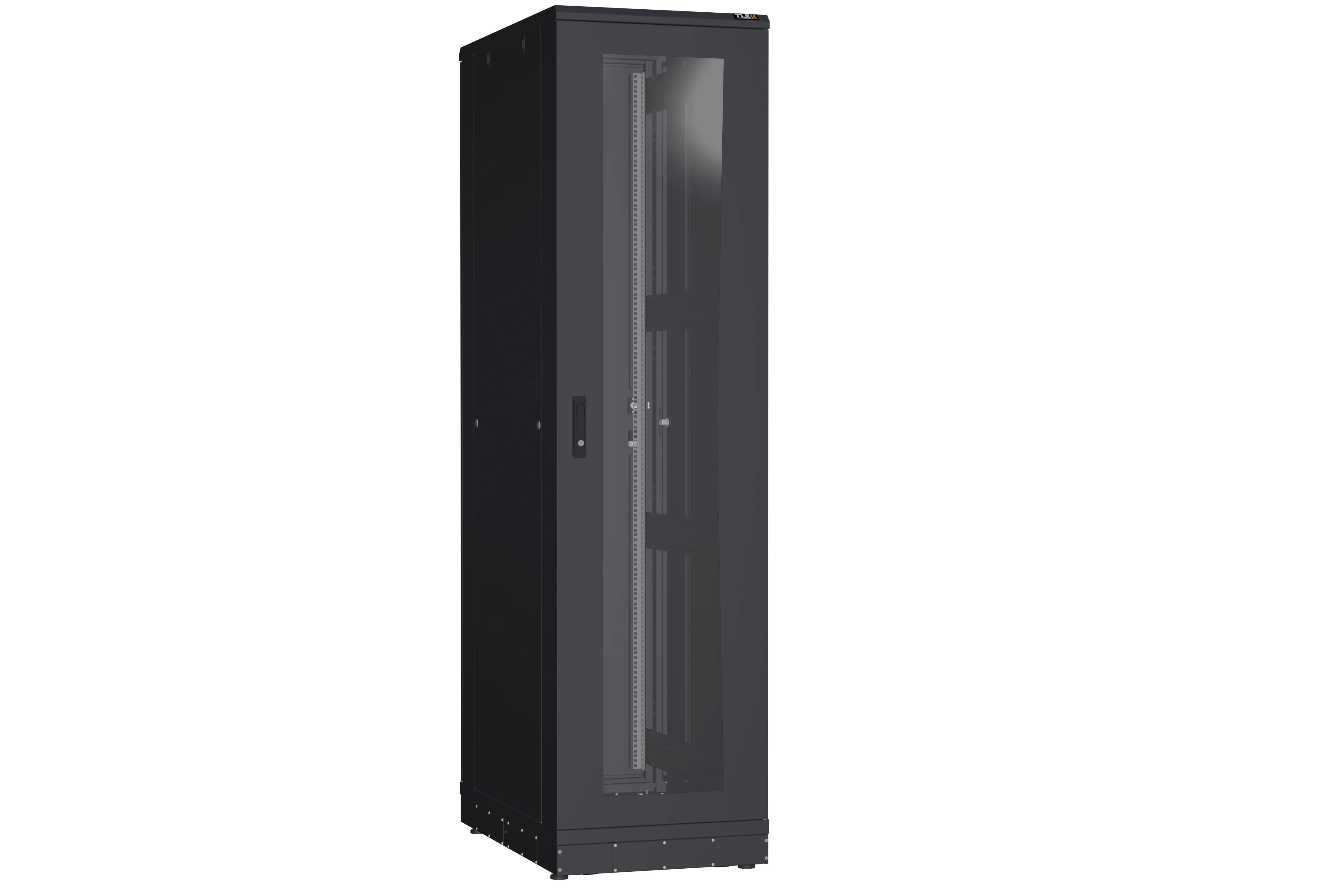 Шкаф напольный NIKOMAX TFR-R2 19" 47U, 600×1000 мм, дверь со стеклом — фото