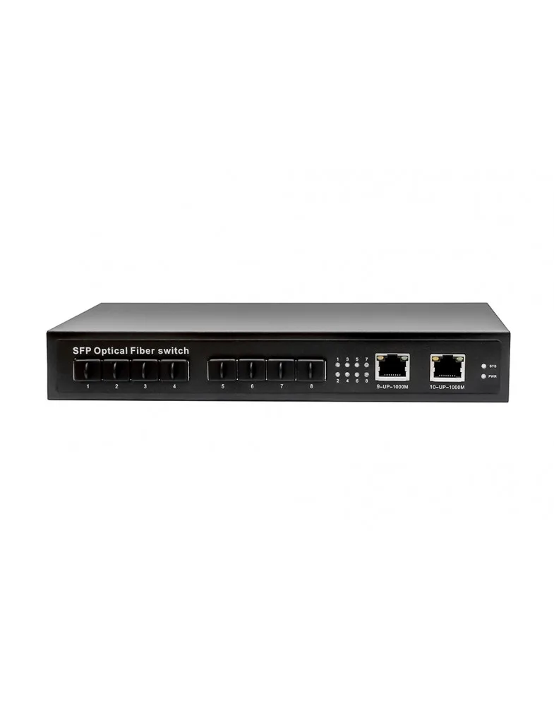 Коммутатор Gigabit Ethernet 8хSFP + 2хRJ45 NST — фото