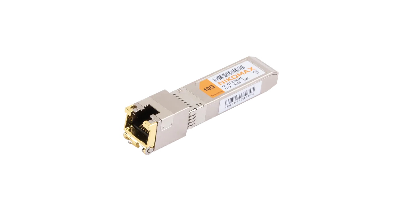 Медиаконвертер и SFP модуль SFP+ 10 Гбит/с NIKOMAX — фото