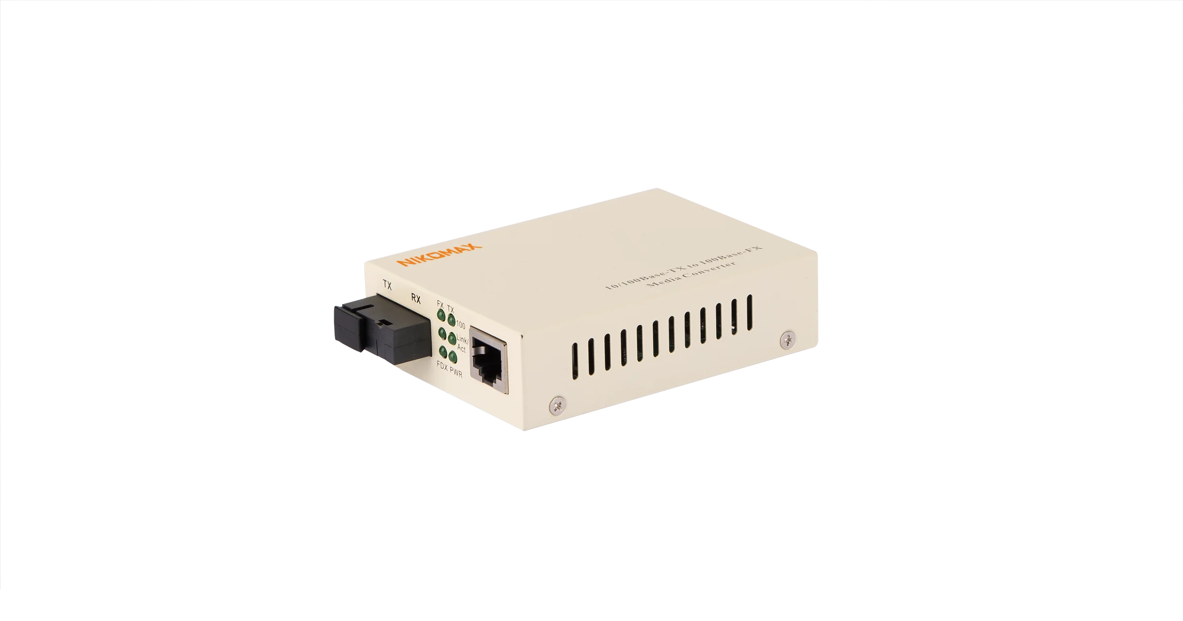 Медиаконвертер NIKOMAX GL-MC-UTPF-SC1F-18SM-1550, 10/100 Мбит/с, до 20 км — фото