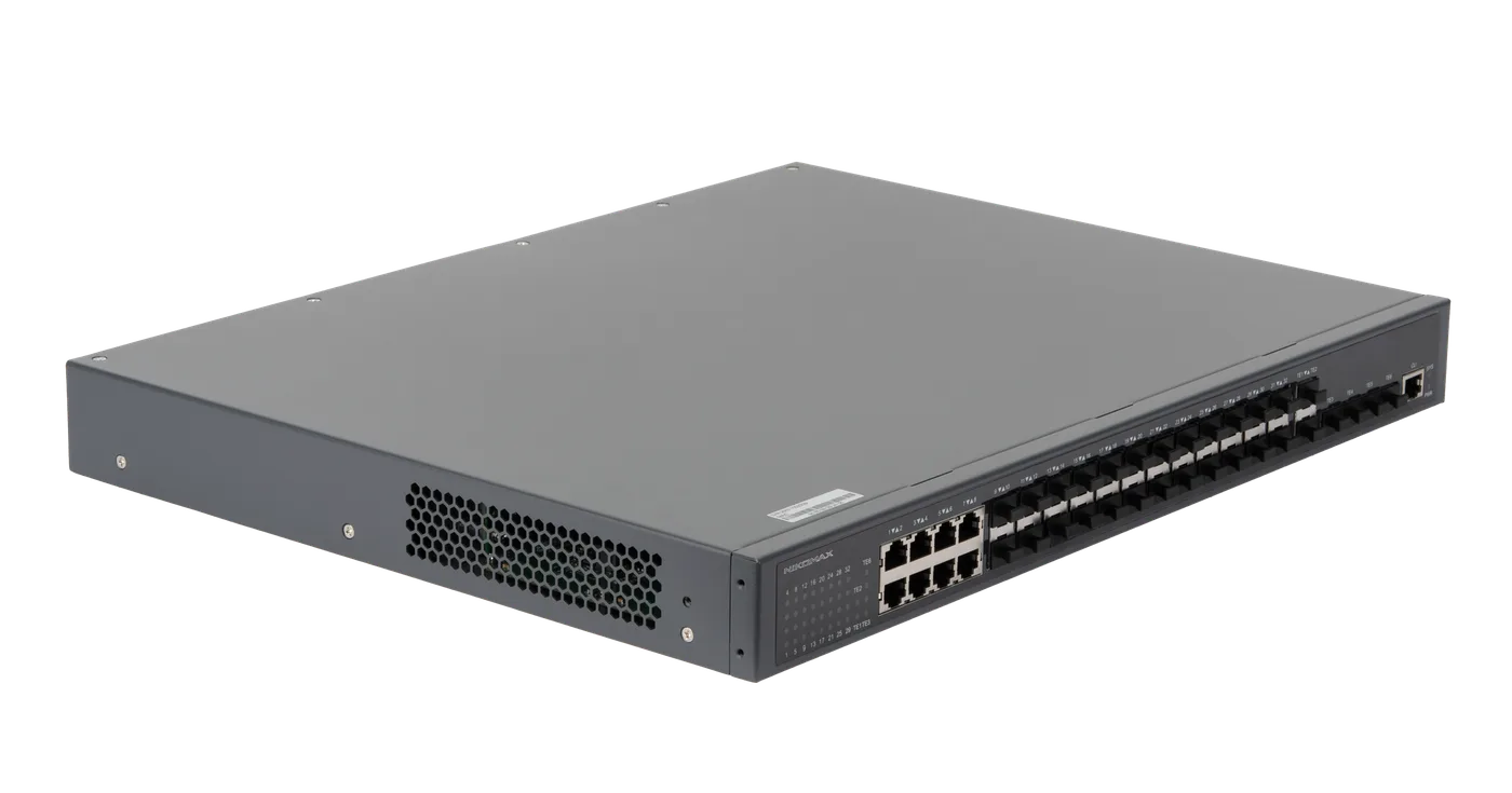 Коммутатор 24 порта 100/1000BaseX SFP 8 портов 10/100/1000BaseT NIKOMAX — фото