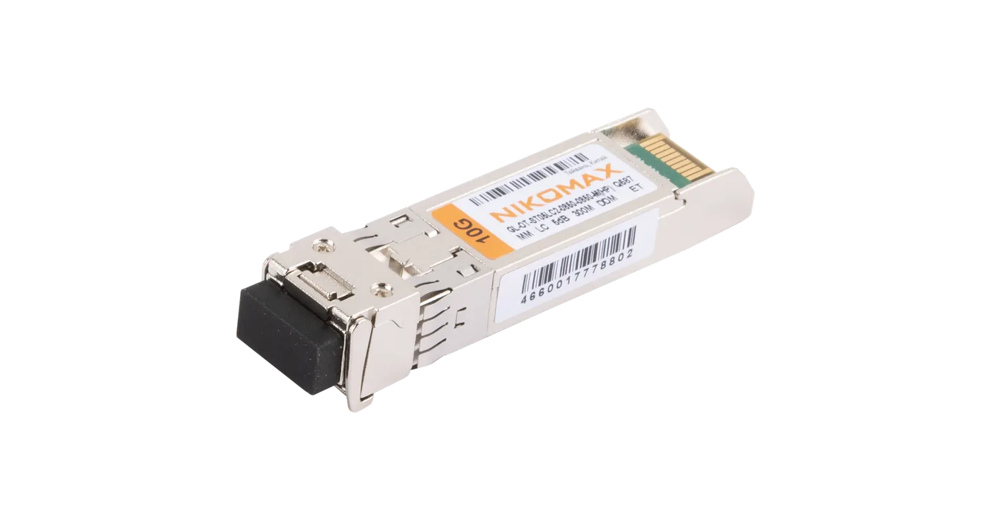 Медиаконвертер и SFP модуль SFP+ 10 Гбит/с NIKOMAX — фото