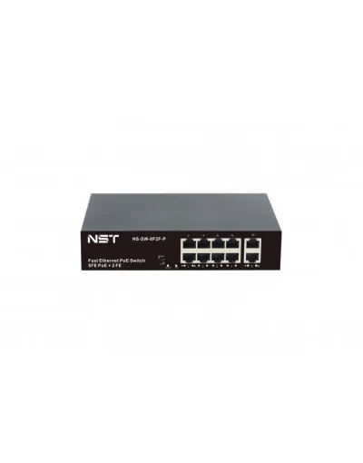 PoE коммутатор Fast Ethernet 10хRJ45 NST — фото