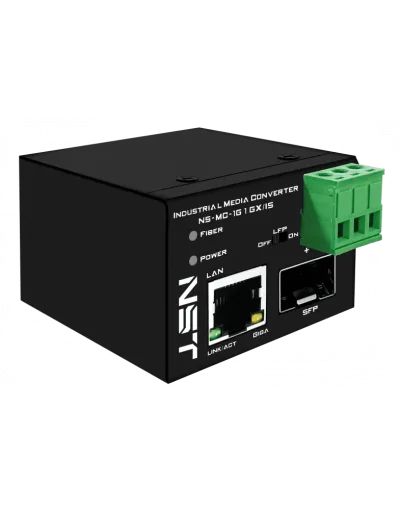 Медиаконвертер Gigabit Ethernet 12-57 В NST — фото