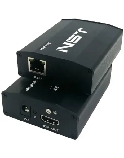 Видеоудлинитель HDMI Ethernet-порт RJ45 NST — фото