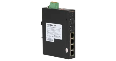 Коммутатор 4х10/100/1000 Мбит/с PoE (af/at) 2х1 Гбит/с SFP NIKOMAX — фото