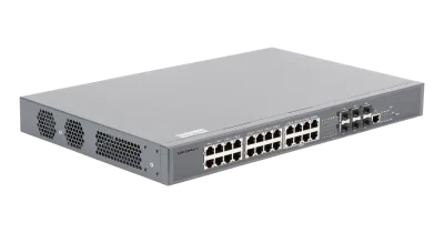 PoE коммутатор 24х1/2.5 Гбит/с PoE 6х1/10 Гбит/с SFP+ NIKOMAX — фото