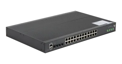 Коммутатор 24х10/100/1000Base-T 4х1/2.5/10 Гбит/с SFP+ NIKOMAX — фото