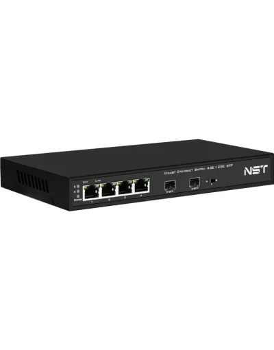 Коммутатор Gigabit Ethernet 4хRJ45 NST — фото