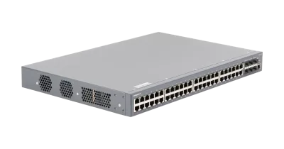 PoE коммутатор 48хBASE-TX 10/1001000Mb/s PoE 6х1/10G SFP+ NIKOMAX — фото