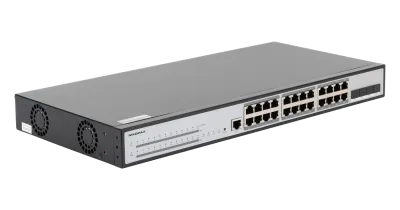 PoE коммутатор 19" 1U NIKOMAX — фото