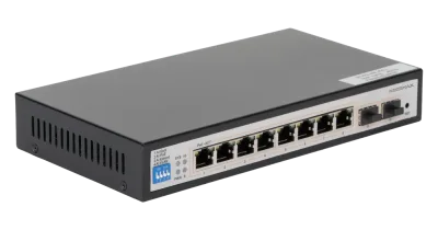 Коммутатор 8хPoE 10/100/1000 Мбит/с 2хSFP 1000 Мбит/с NIKOMAX — фото