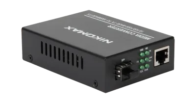 Медиаконвертер и SFP модуль UTP 10/100/1000 Мбит/с NIKOMAX — фото