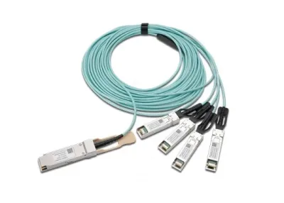AOC кабель QSFP28 в 4хSFP28 100 Гбит/с в 4х25 Гбит/с NIKOMAX — фото
