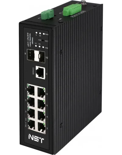 Коммутатор 8хGE RJ45 2хGE SFP NST — фото