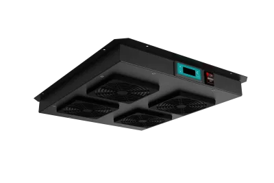 Вентиляторный блок NIKOMAX TFR-R2/TFA-R, 4 вентилятора, фильтр и терморегулятор — фото
