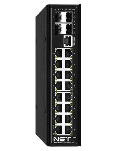 Коммутатор 16хGE RJ45 + 4хGE SFP NST — фото