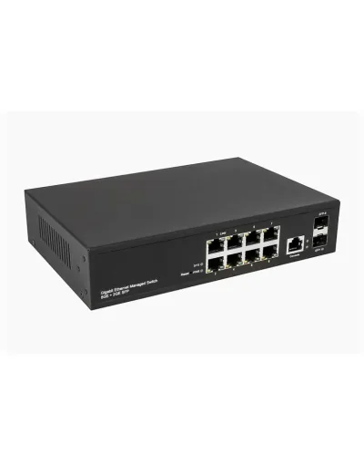 Коммутатор 10 портов Gigabit Ethernet NST — фото