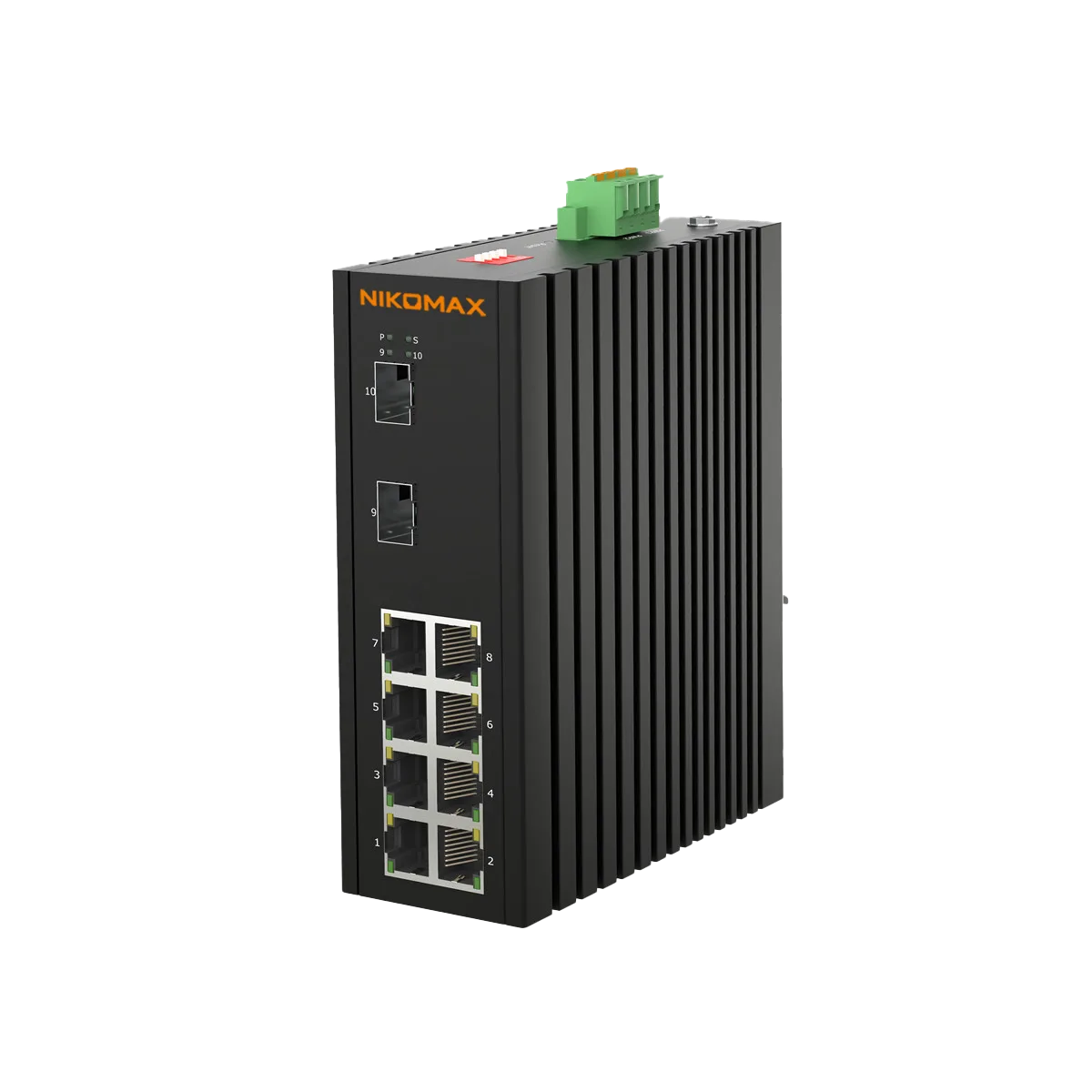PoE коммутатор 8х10/100/1000 Мбит/с PoE 2х1 Гбит/с SFP NIKOMAX — фото