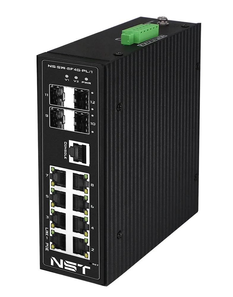 PoE коммутатор Fast Ethernet 8 FE RJ45 PoE NST — фото